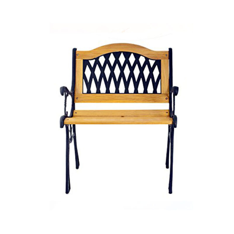 PANCA IN GHISA CON SCHIENALE 1 POSTO