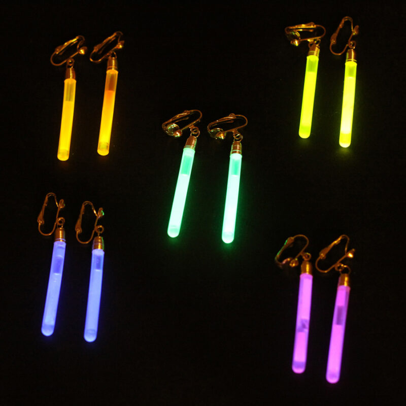 ORECCHINI FOSFORESCENTI