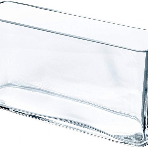 VASO IN VETRO RETTANGOLARE