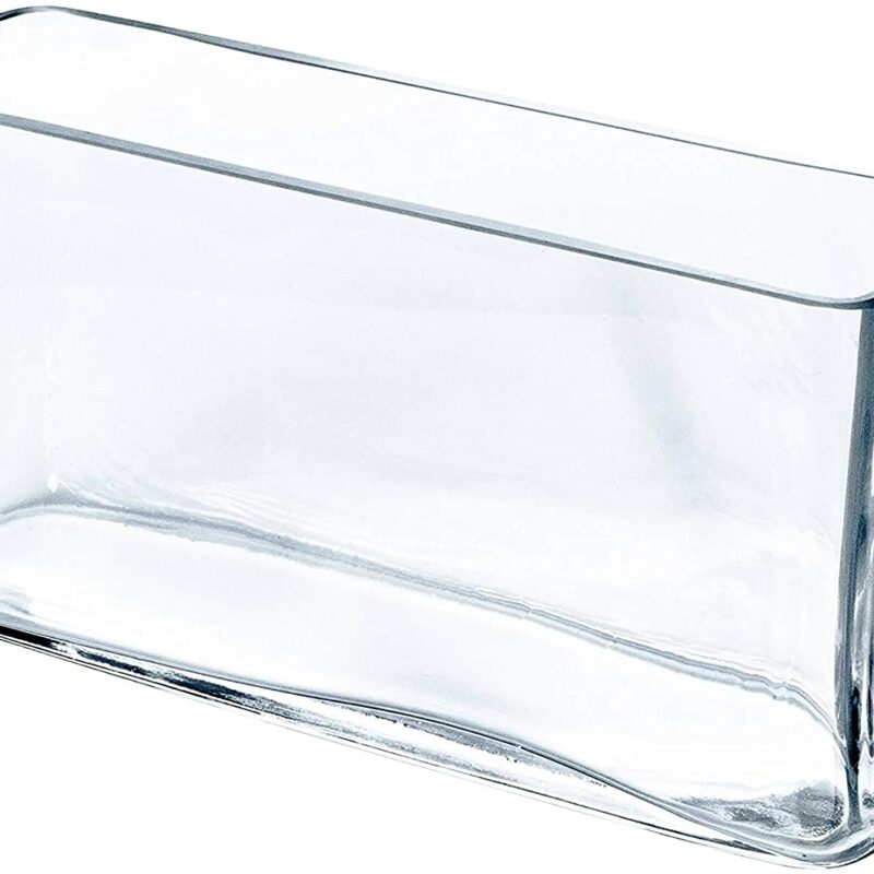 VASO IN VETRO RETTANGOLARE